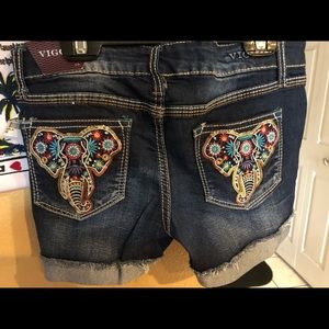Kids jeans shorts size 16